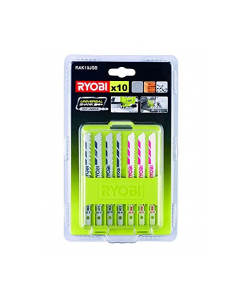 Ryobi 10-Piece Saw Blade Set RAK10JSB - 5132002702 nr 1