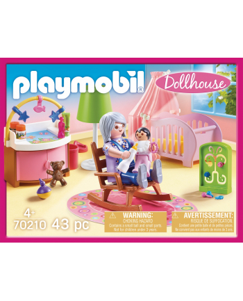 PLAYMOBIL 70210 baby room, construction toys