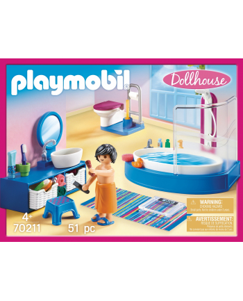 PLAYMOBIL 70211 bathrooms, construction toys