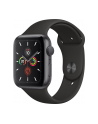 Apple Watch S5 aluminum 44mm grey - Sports Wristband black MWVF2FD / A - nr 25