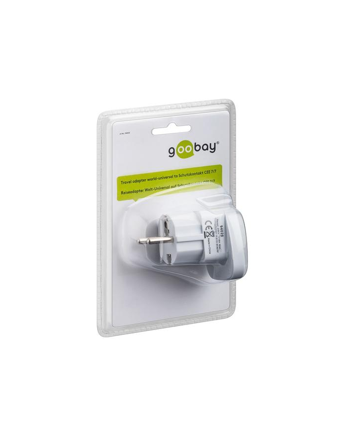Goobay Adapter gniazdko 110 - 230V, EU/ US/ AU główny