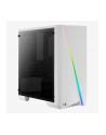 Aerocool Cylon Mini Tower Chassis (white / black, window kit) - nr 39