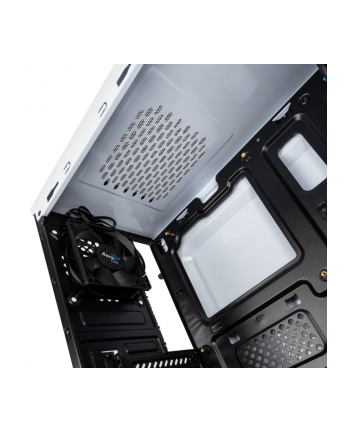 Aerocool Cylon Mini Tower Chassis (white / black, window kit)
