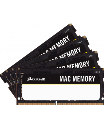 Corsair Mac Memory DDR4 - 32GB -2666 - CL - 18 - Quad Kit (CMSA32GX4M4A2666C18)