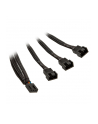 EKWB 3x splitter cable for 4 Pin PWM fan, 10cm, Y-cable (black) - nr 2