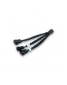 EKWB 3x splitter cable for 4 Pin PWM fan, 10cm, Y-cable (black) - nr 8