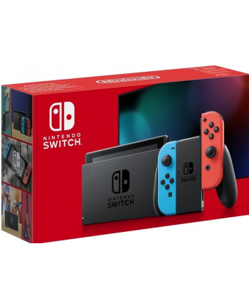 Nintendo switch, game console (neon red / neon blue, MOD. HAC-001-01)
