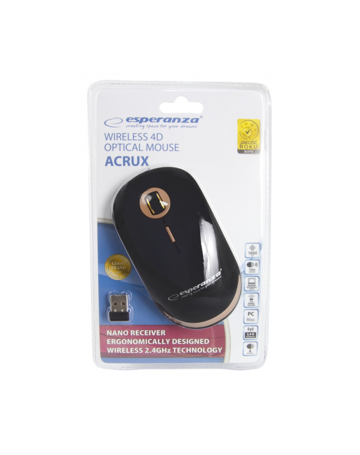 esperanza Mysz bezprzewodowa optyczna USB Acrux główny
