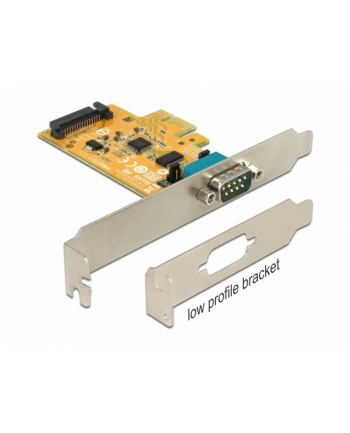 DeLOCK PCIe> 1x Serial - with power supply ESD protection