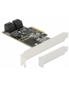 DeLOCK 5P SATA PCIe x4 - Low Profile - nr 13