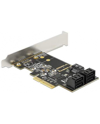DeLOCK 5P SATA PCIe x4 - Low Profile