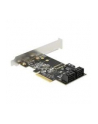 DeLOCK 5P SATA PCIe x4 - Low Profile - nr 4