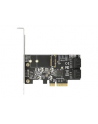 DeLOCK 5P SATA PCIe x4 - Low Profile - nr 6