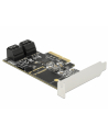 DeLOCK 5P SATA PCIe x4 - Low Profile - nr 9