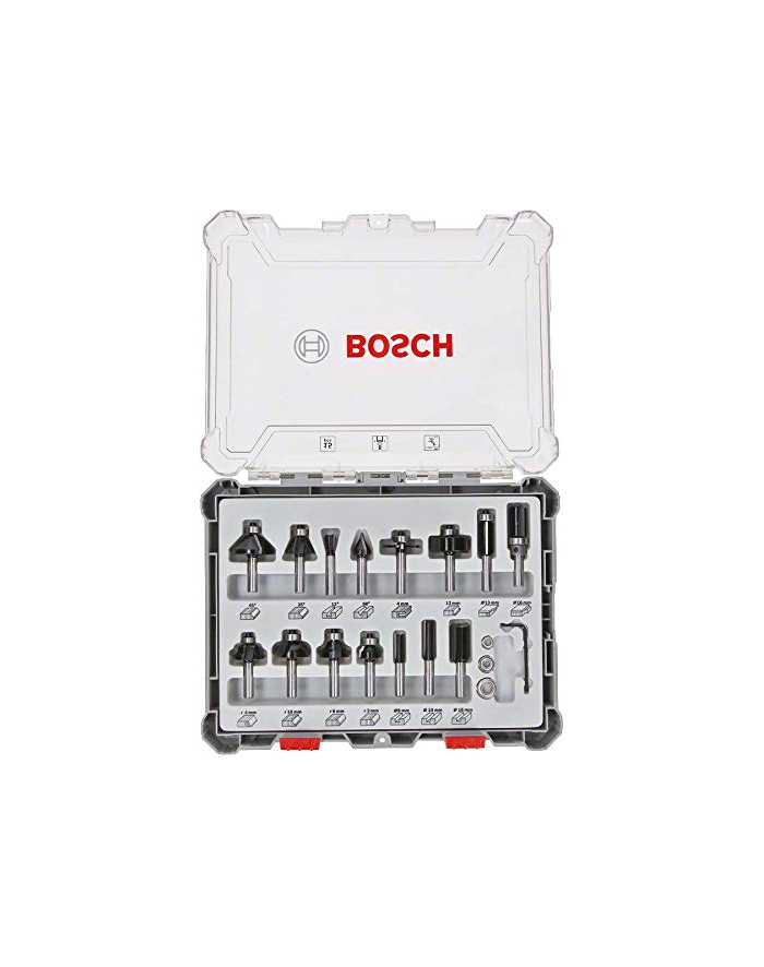 bosch powertools Bosch cutter set 2607017472 15 parts - 2607017472 główny