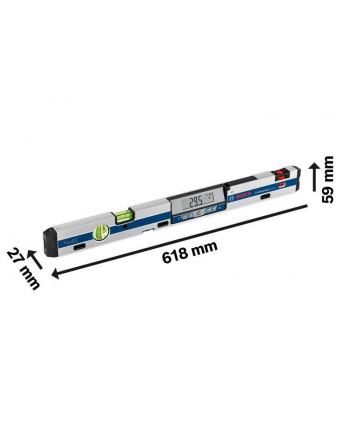 bosch powertools Bosch inclinometer GIM 60 L Professional (silver / blue, protective pouch)