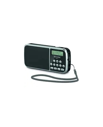 TechniSat VIOLA 3, Radio (Black, FM, DAB +, flashlight, USB)