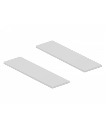 DeLOCK heating pad set (2 pieces) 70 x 20 mm for M.2 modules, thermal greases and pads (gray)