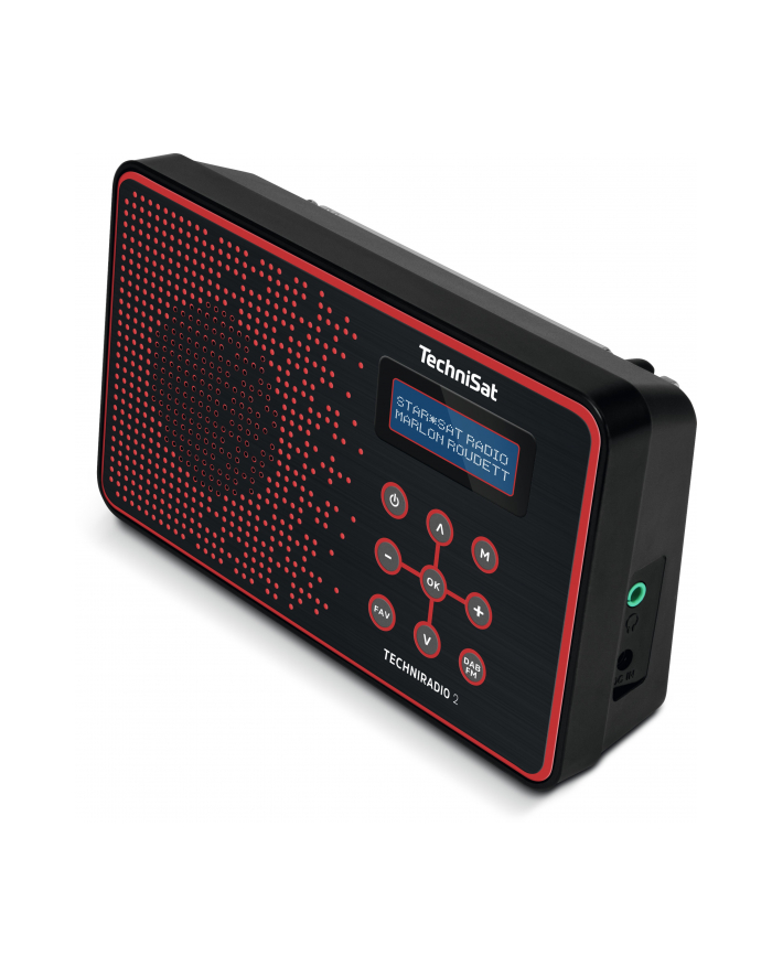 TechniSat TECHNIRADIO 2 (black / red, FM, DAB +) główny