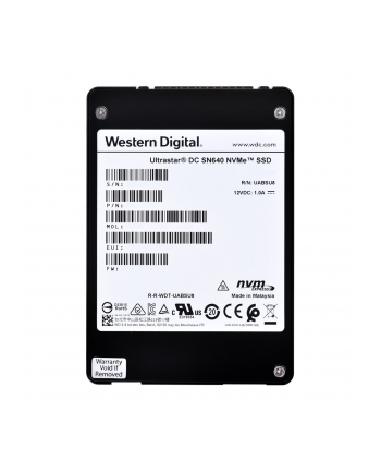 Dysk SSD Western Digital Ultrastar DC SN640 WUS4BB096D7P3E3 (960 GB; U.2; PCIe NVMe 3.0 x4)