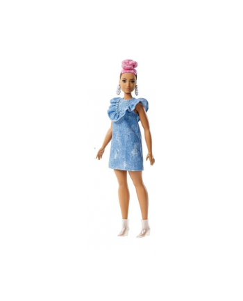 mattel Barbie fashionistas FJF55 Lalka modne przyjaciółki (w dzinsowej sukience)