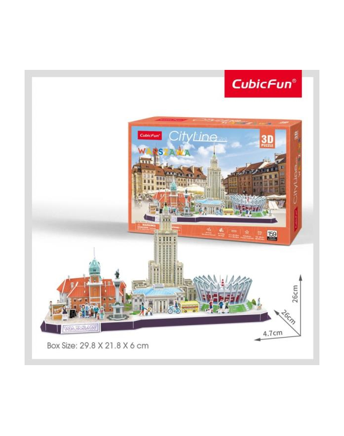 dante Puzzle 3D Warszawa Cityline 20271 główny