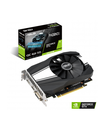asus Karta graficzna GeForce PH GTX 1660SUPER O6G 192BIT GDDR6 HDMI/DP/DVI-D