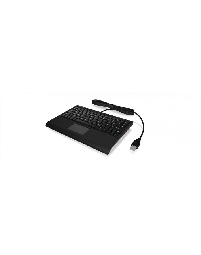 keysonic Klawiatura mini ACK-3410(US) touchpad, USB główny