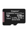 kingston Karta pamięci microSD 128GB Canvas Select Plus 100MB/s - nr 1