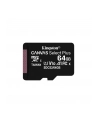 kingston Karta pamięci microSD  64GB Canvas Select Plus 100MB/s Adapter - nr 70