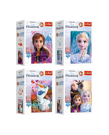 Puzzle miniMaxi Przyjaźń w Krainie Lodu Disney Frozen 2 56022 Trefl