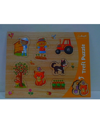 Puzzle Ramkowe układanki kształtowe - Wieś 31306 Trefl nr 1