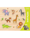 Puzzle Ramkowe układanki kształtowe Zwierzęta egzotyczne 31308 Trefl - nr 1