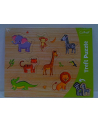 Puzzle Ramkowe układanki kształtowe Zwierzęta egzotyczne 31308 Trefl - nr 2
