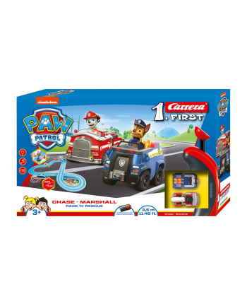 carrera toys Tor First PAW PATROL Chase i Marshall Race n Rescue 63032 Carrera