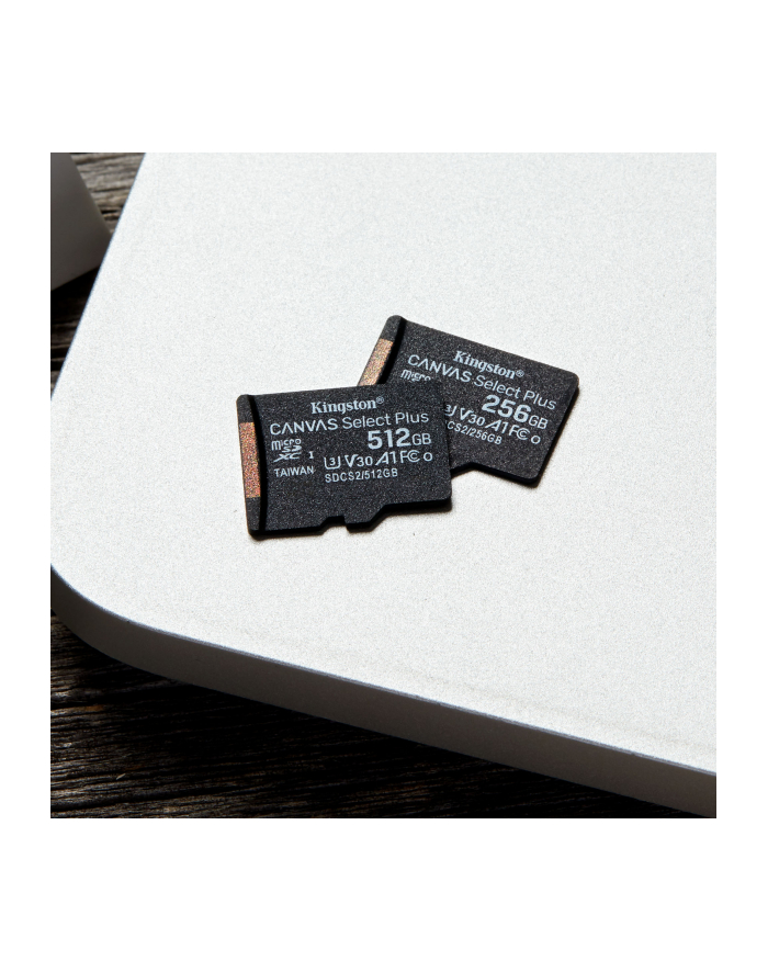 kingston Karta pamięci microSD 256GB Canvas Select Plus 100/85MB/s Adapter główny