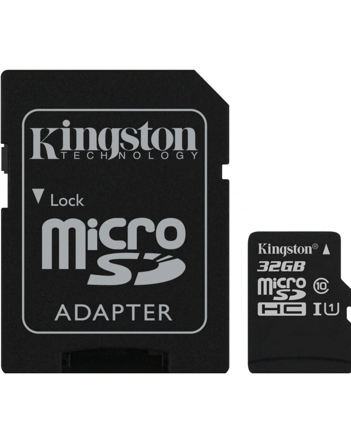 kingston Karta pamięci microSD 32GB Canvas Select Plus 100MB/s główny