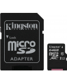 kingston Karta pamięci microSD  64GB Canvas Select Plus 100MB/s - nr 27