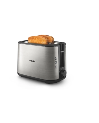Toster Philips Viva Collection HD2650/90 (950W; kolor srebrny)