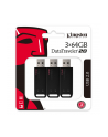 Zestaw pendrivów Kingston DataTraveler 20 3pk DT20/64GB-3P (64GB; USB 2.0; kolor czarny) - nr 14