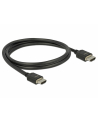 Kabel DELOCK 85293 (HDMI M - HDMI M; 1m; kolor czarny) - nr 4
