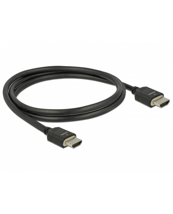 Kabel DELOCK 85293 (HDMI M - HDMI M; 1m; kolor czarny)