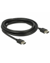 Kabel DELOCK 85295 (HDMI M - HDMI M; 3m; kolor czarny) - nr 3