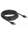 Kabel DELOCK 85296 (HDMI M - HDMI M; 5m; kolor czarny) - nr 15