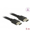 Kabel DELOCK 85296 (HDMI M - HDMI M; 5m; kolor czarny) - nr 16