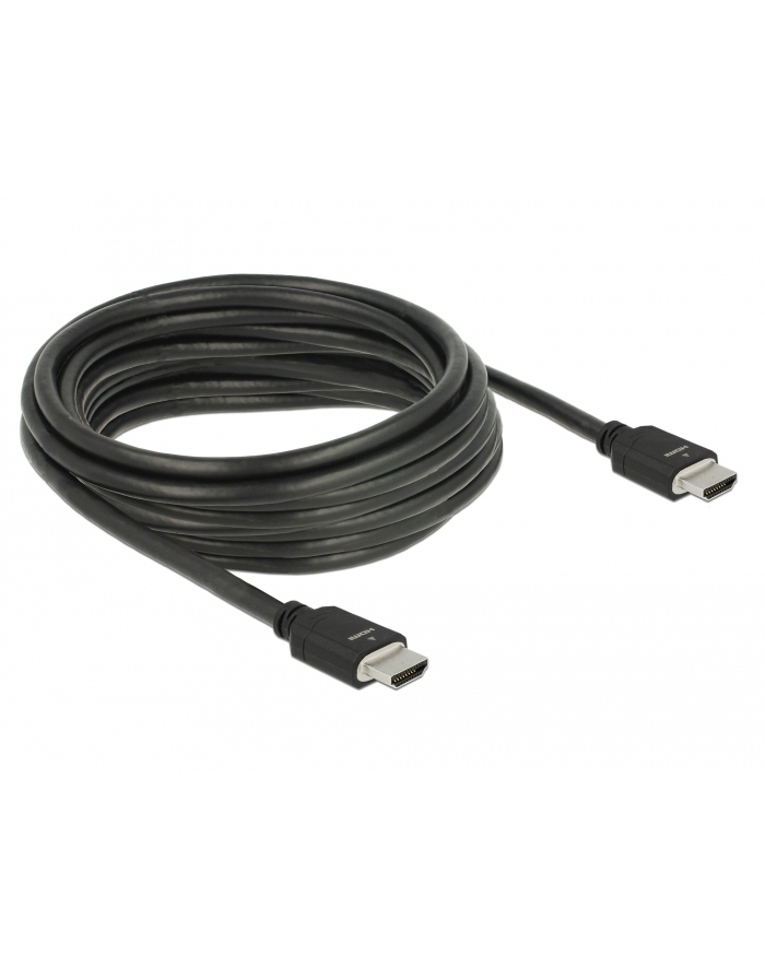 Kabel DELOCK 85296 (HDMI M - HDMI M; 5m; kolor czarny) główny