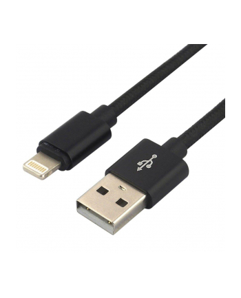 Kabel zasilający everActive CBB-1IB (USB - Lightning ; 1m; kolor czarny)