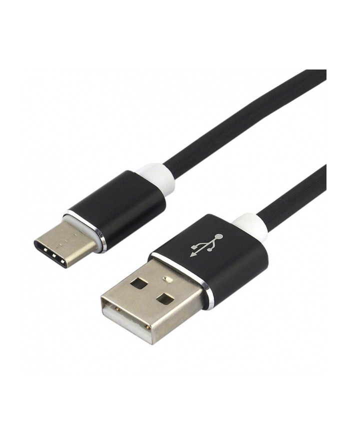 Kabel zasilający everActive CBS-1CB (USB - USB typu C ; 1m; kolor czarny) główny