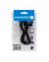 Kabel zasilający everActive CBS-1IB (USB - Lightning ; 1m; kolor czarny) - nr 2