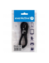 Kabel zasilający everActive CBS-1MB (USB - Micro USB ; 1m; kolor czarny) - nr 1